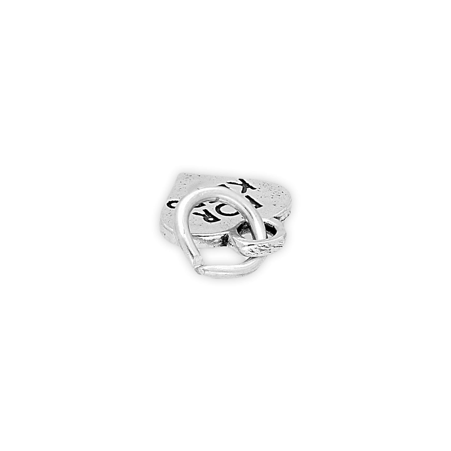 Sterling Silver For Keeps Heart Charm