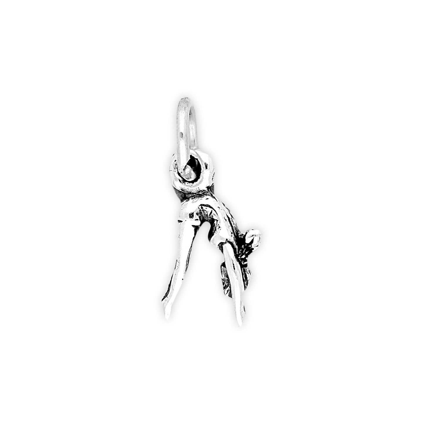 Sterling Silver Female Diver Charm