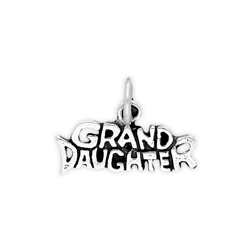 Sterling Silver Granddaughter Charm