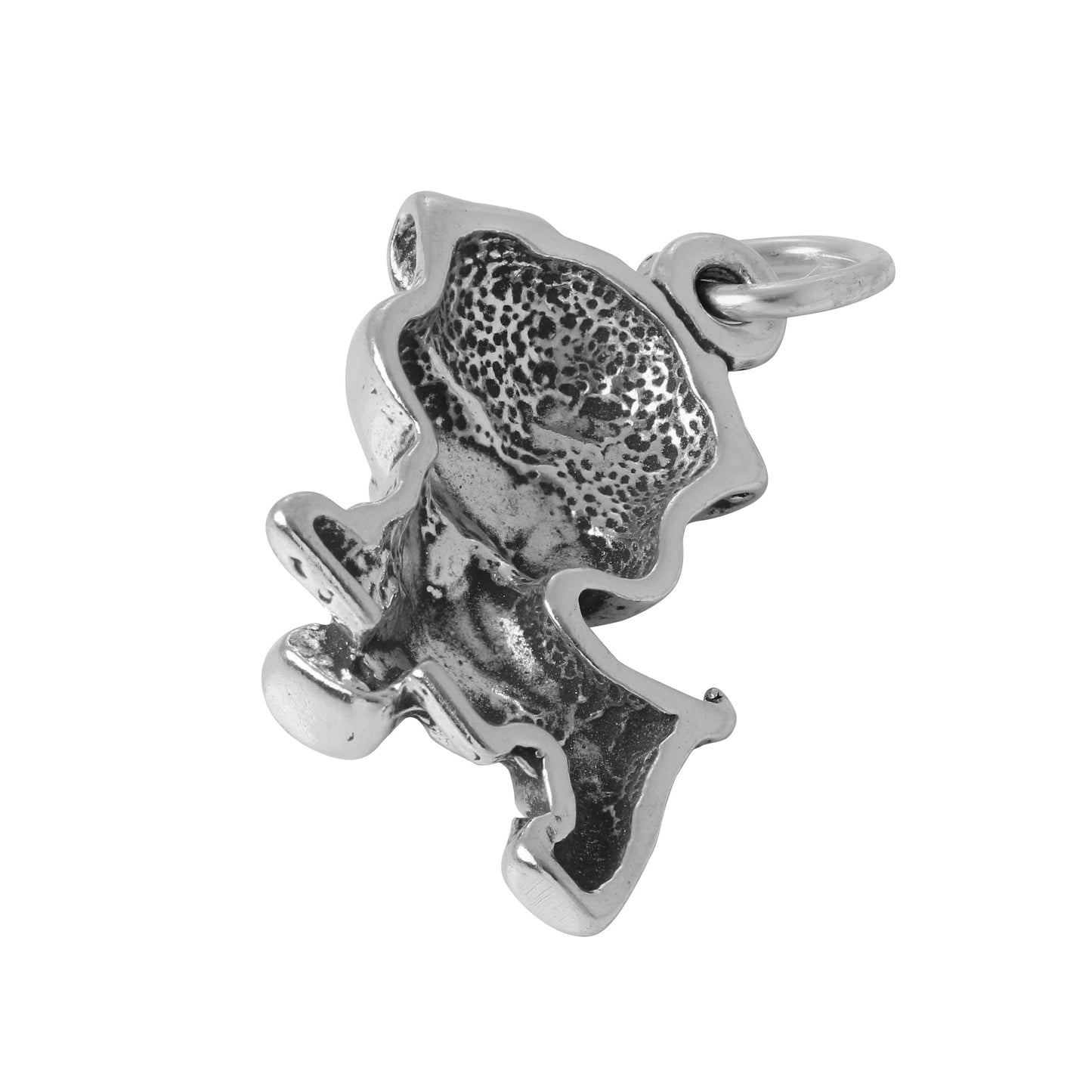 Sterling Silver Cute Puppy charm