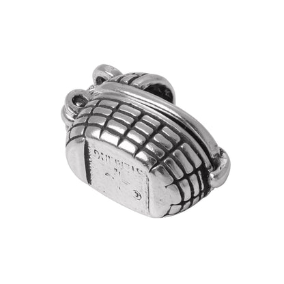 Sterling Silver Baby in Basket