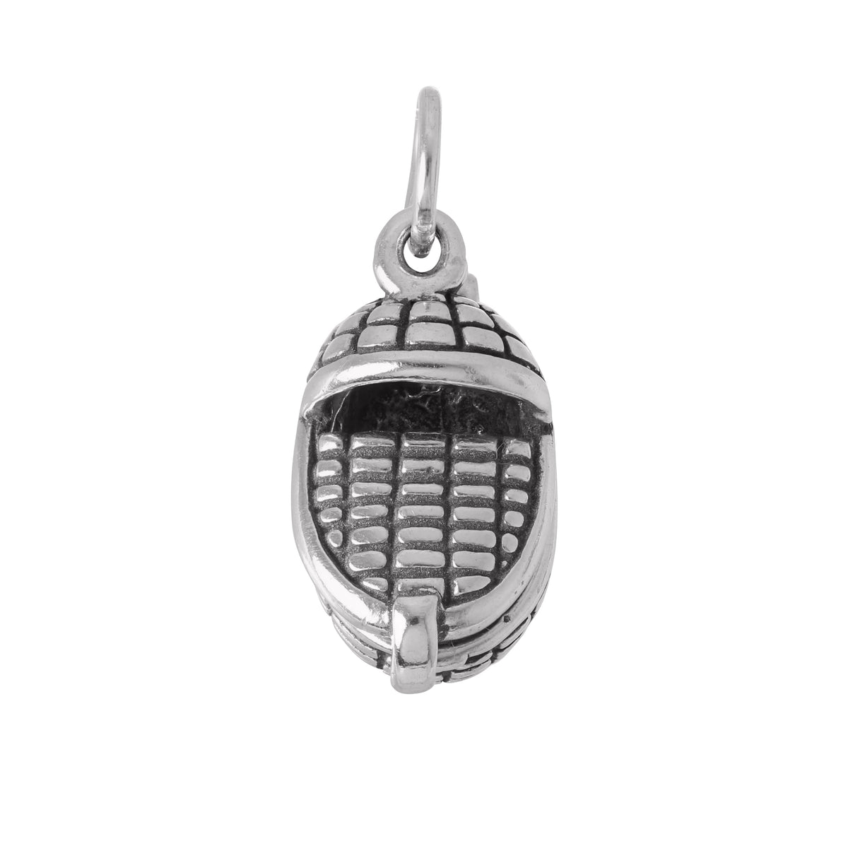 Sterling Silver Baby in Basket