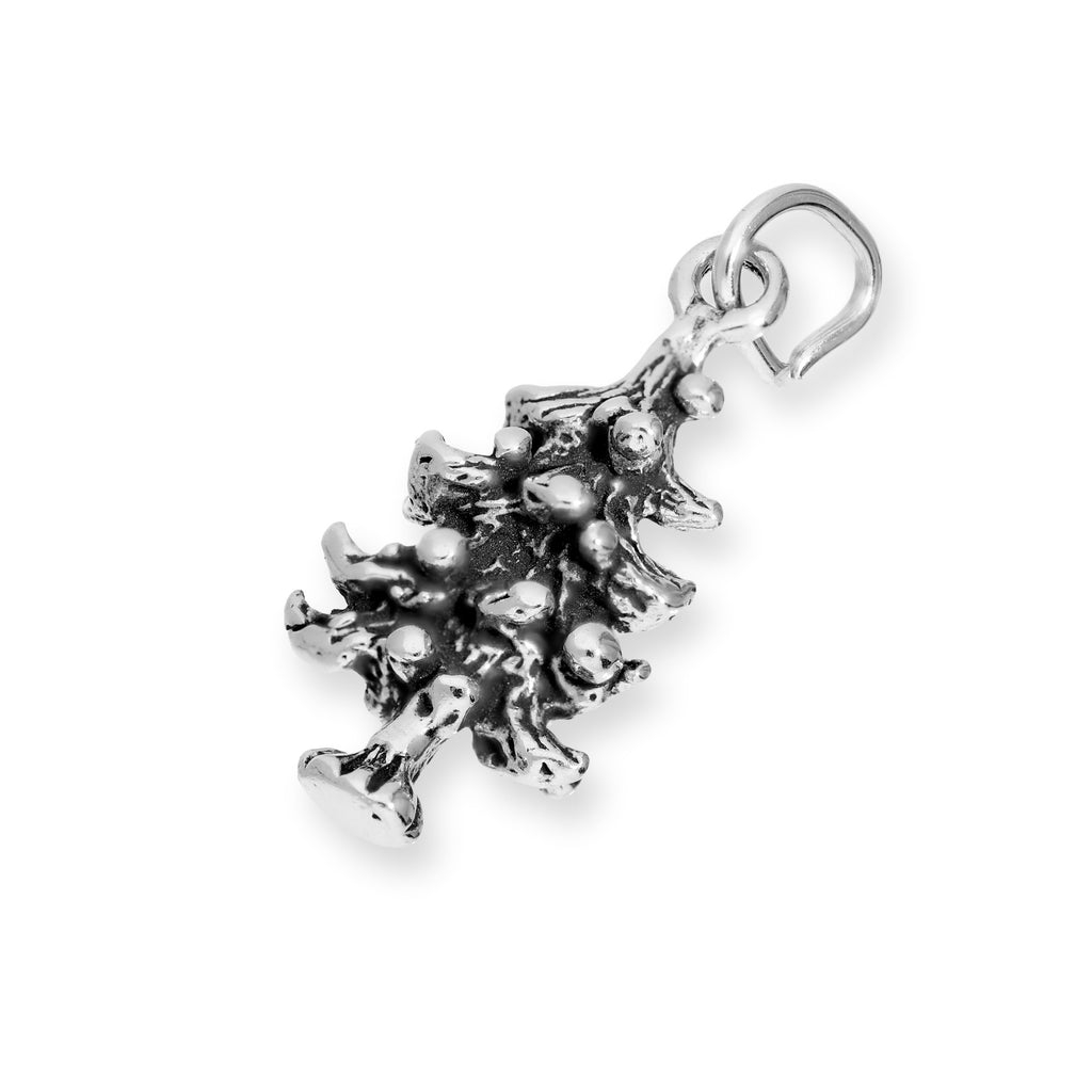 Sterling Silver Pine Christmas Tree