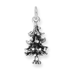 Sterling Silver Pine Christmas Tree