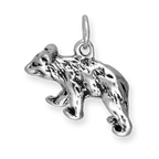 Sterling Silver Polar Bear Charm
