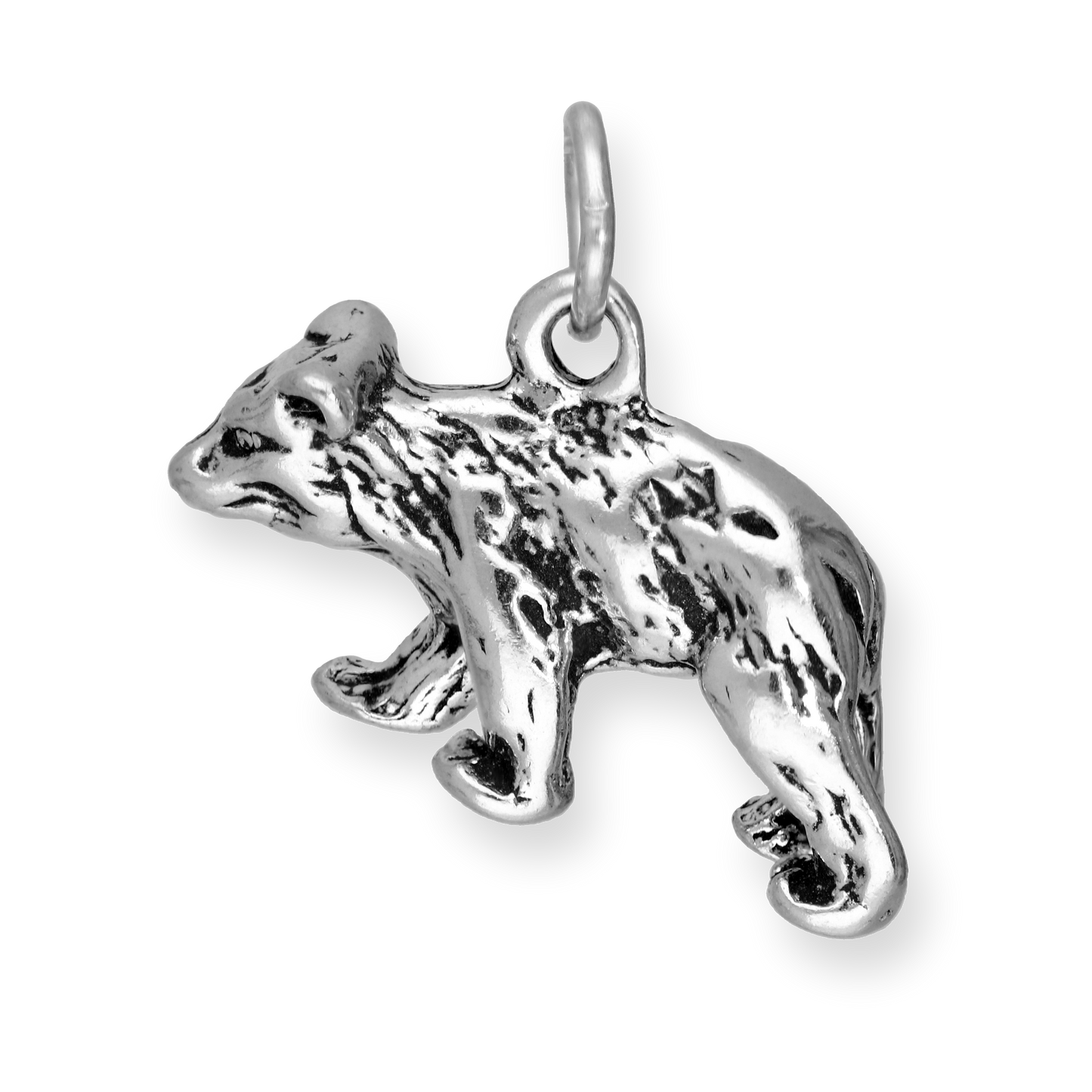 Sterling Silver Polar Bear Charm