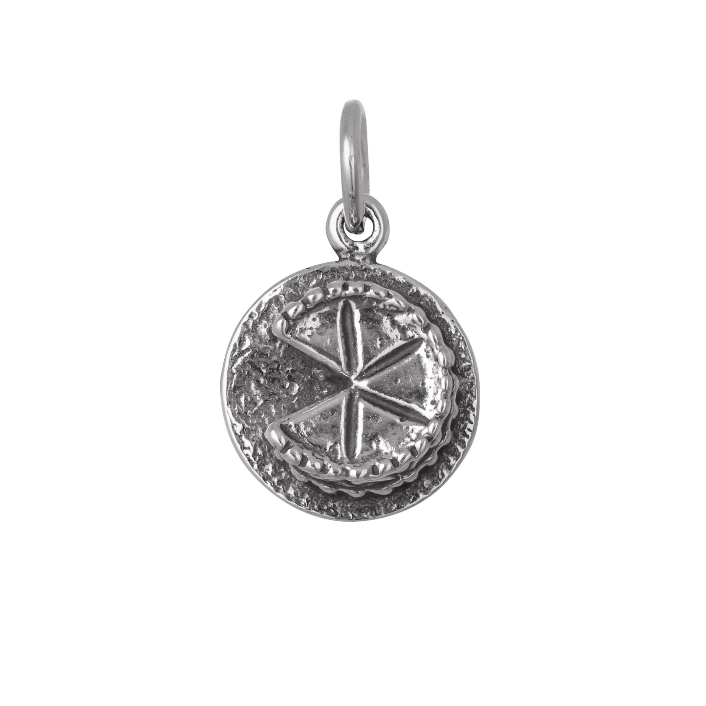Sterling Silver 3D Cake Charm