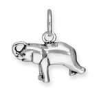 Sterling Silver Elephant Charm