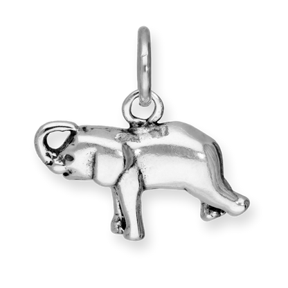 Sterling Silver Elephant Charm