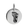 Sterling Silver Baby Foot Charm