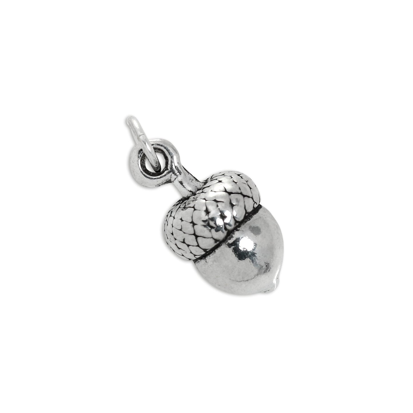 Sterling Silver Acorn Charm