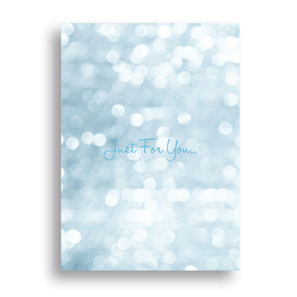 'Just For You' Gift Card