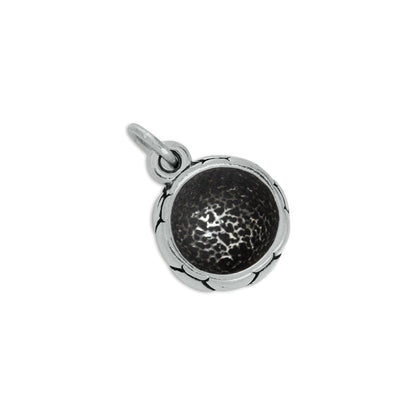 Sterling Silver Football Charm