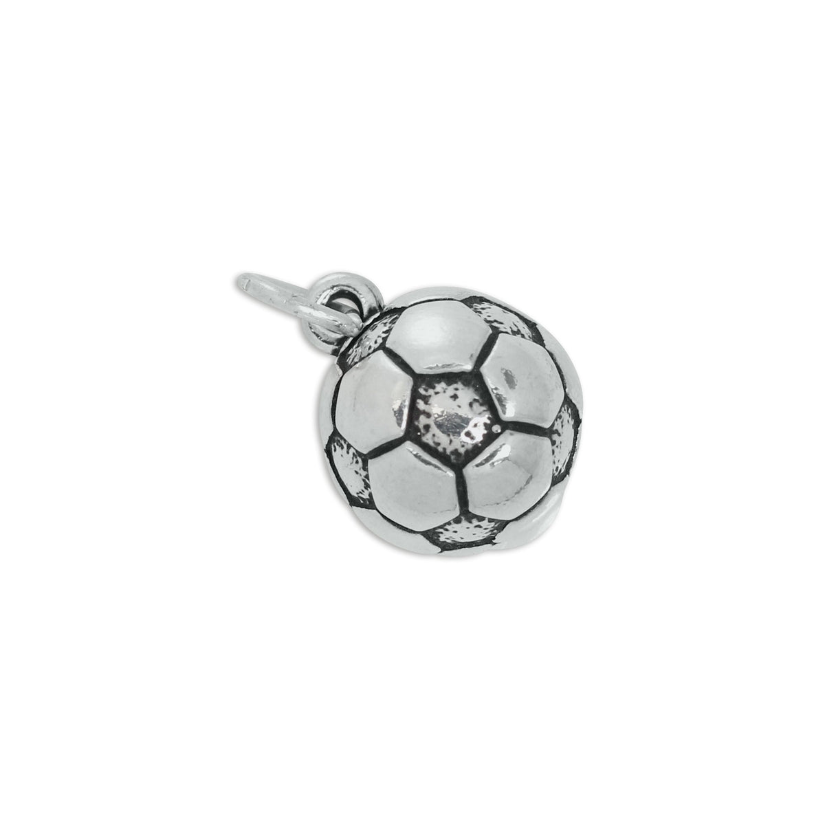 Sterling Silver Football Charm