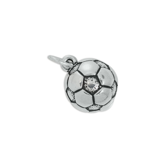 Sterling Silver Football Charm