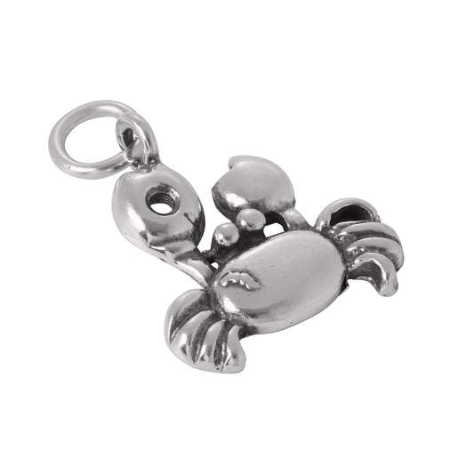 Sterling Silver Crab Charm