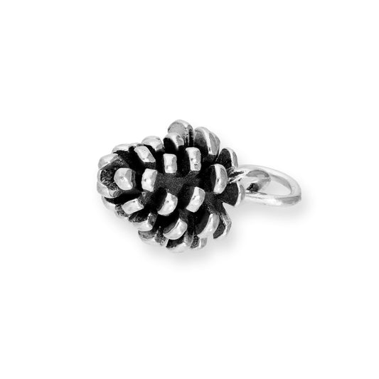 Sterling Silver Pine Cone Charm