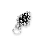 Sterling Silver Pine Cone Charm