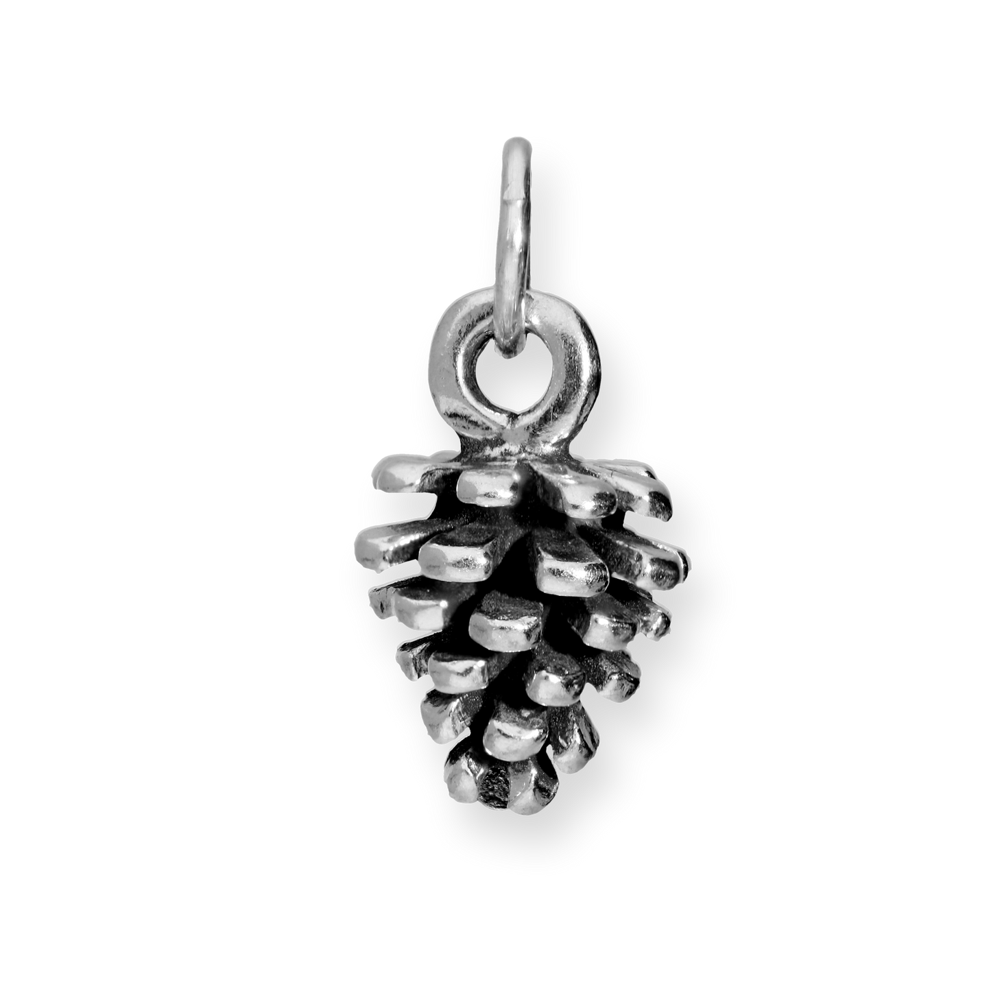 Sterling Silver Pine Cone Charm