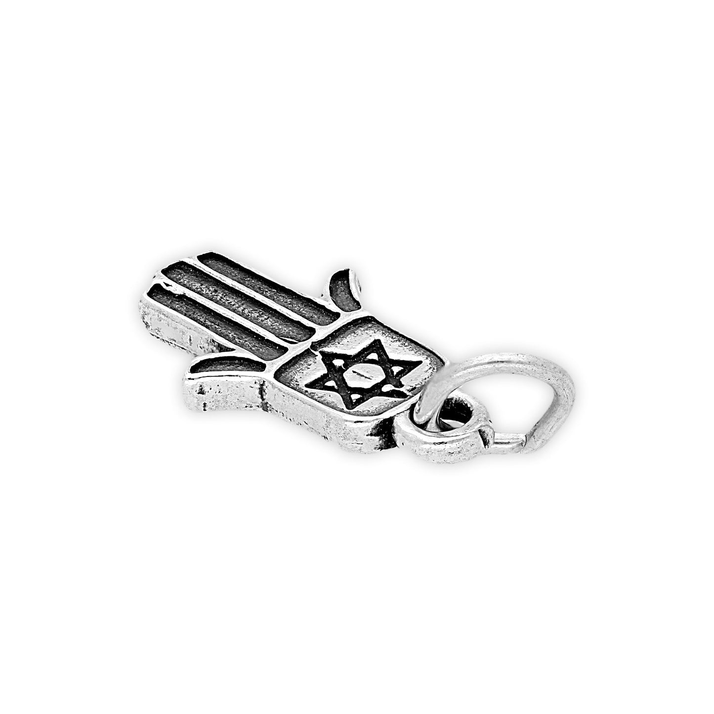 Sterling Silver Hamsa Hand Charm