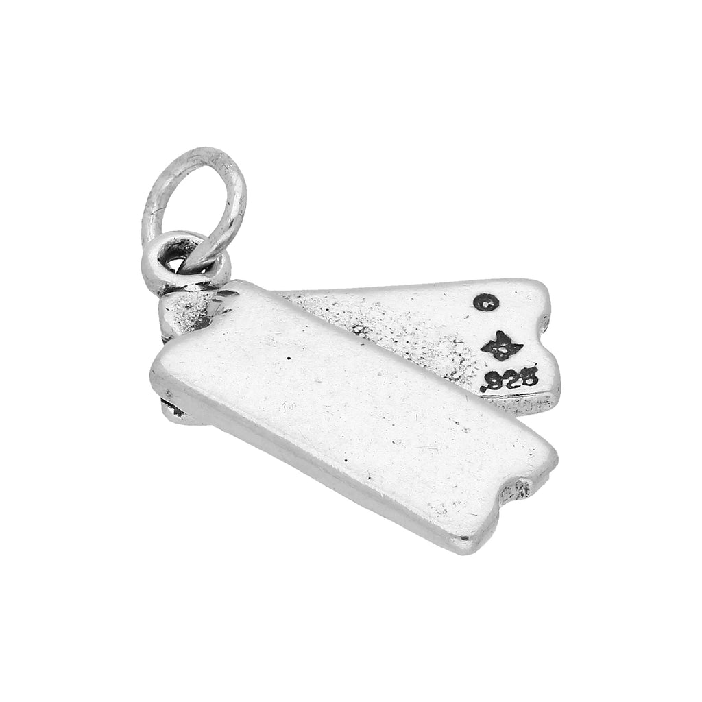 Sterling Silver Tickets Charm