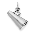 Sterling Silver Megaphone Charm