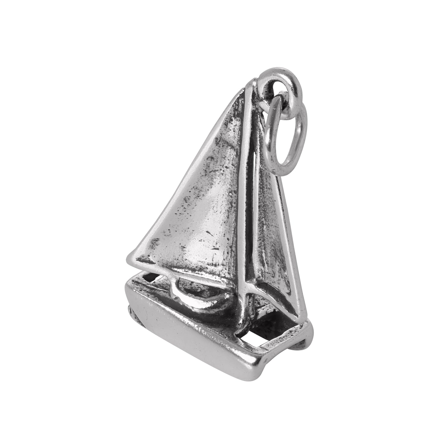 Sterling Silver Catamaran Charm