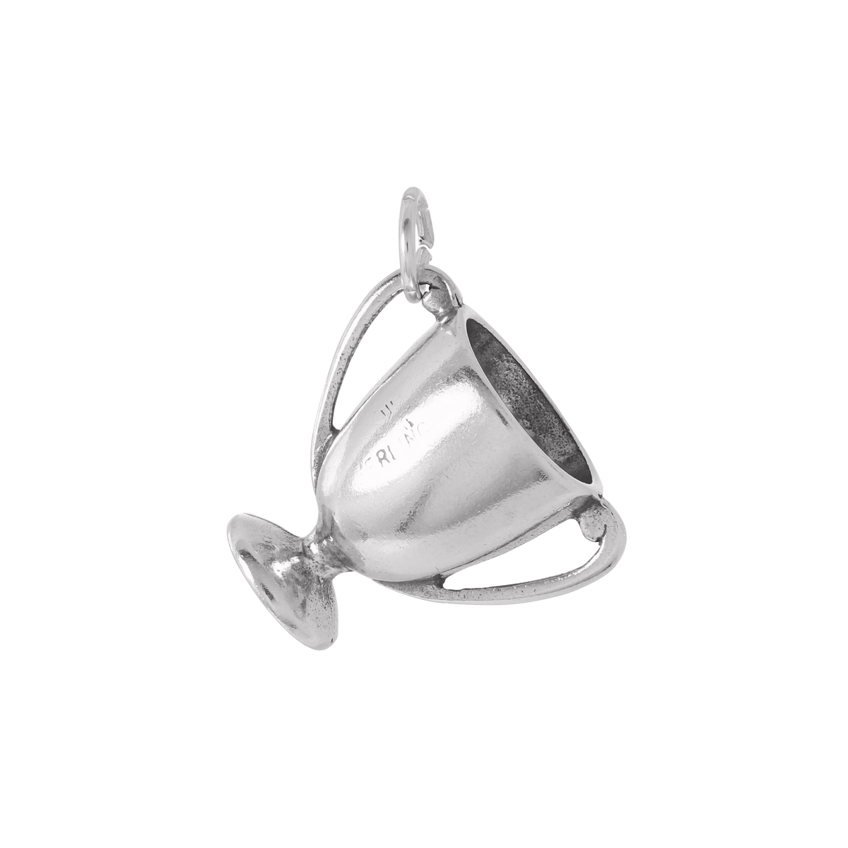 Sterling Silver 3D Trophy Charm