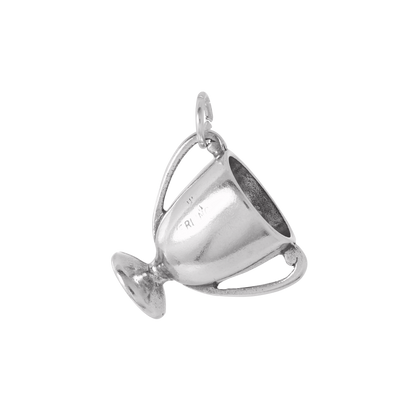 Sterling Silver 3D Trophy Charm