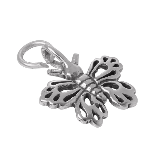 Sterling Silver Butterfly Charm