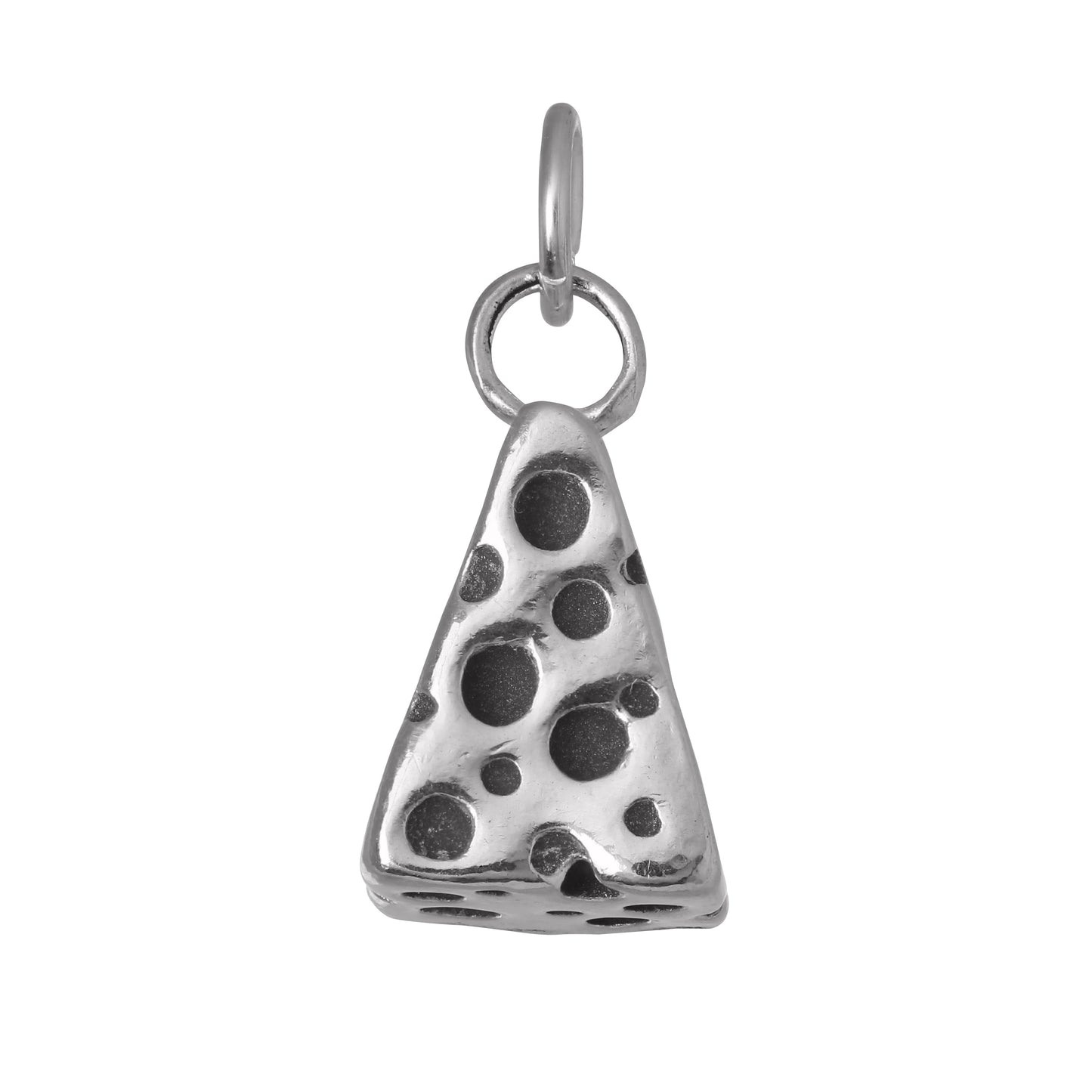 Sterling Silver Cheese Charm
