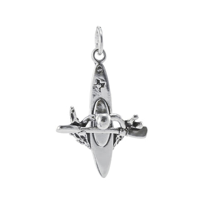 Sterling Silver Kayak Charm