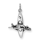 Sterling Silver Kayak Charm