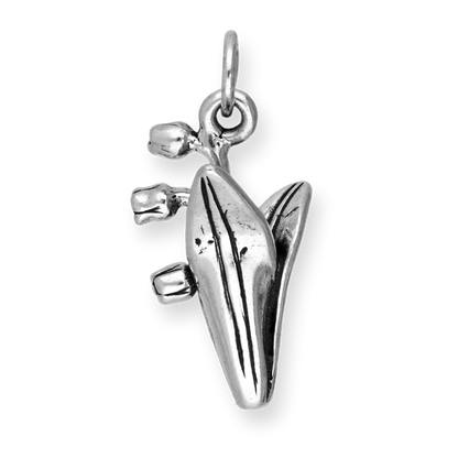Sterling Silver Lily Charm