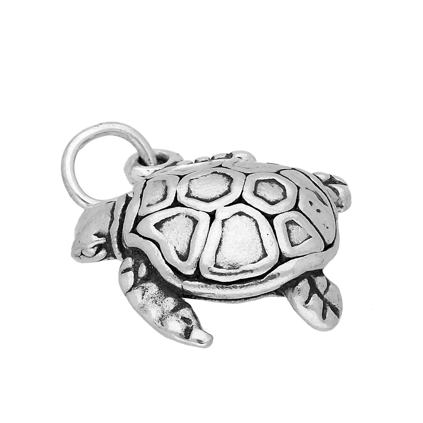 Sterling Silver Turtle Charm