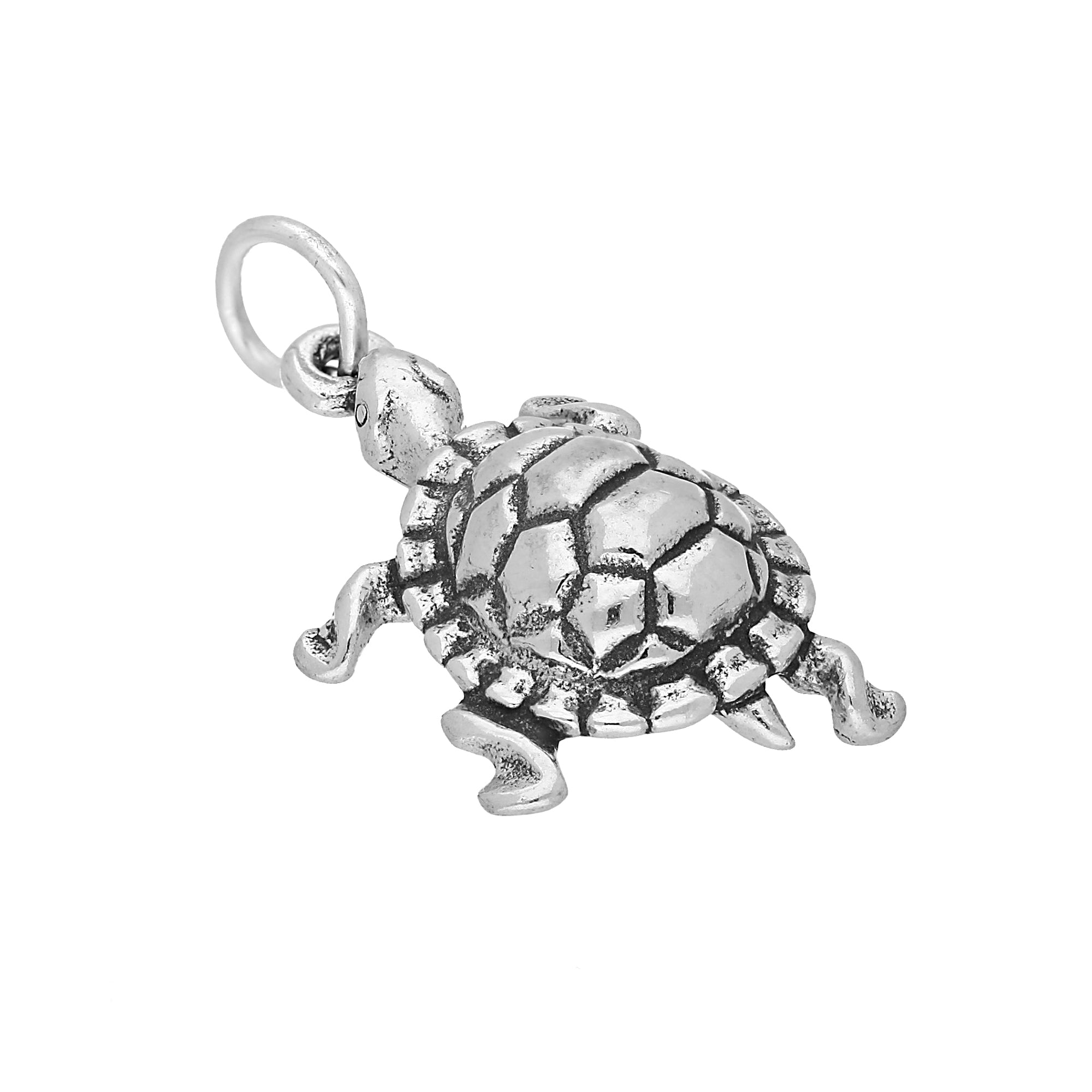 Sterling Silver Turtle Charm | TheCharmWorks