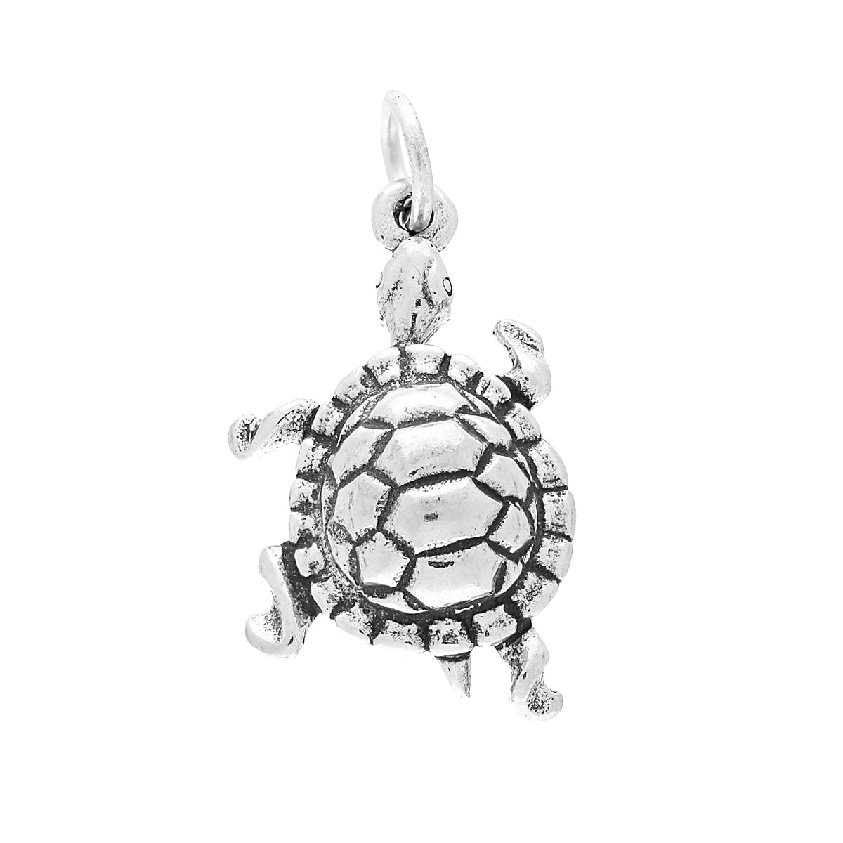 Sterling Silver Turtle Charm