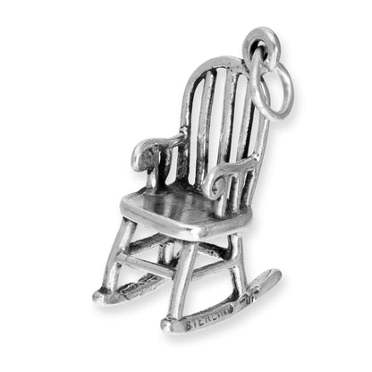 Sterling Silver Rocking Chair Charm