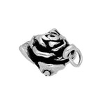 Sterling Silver Rose Charm