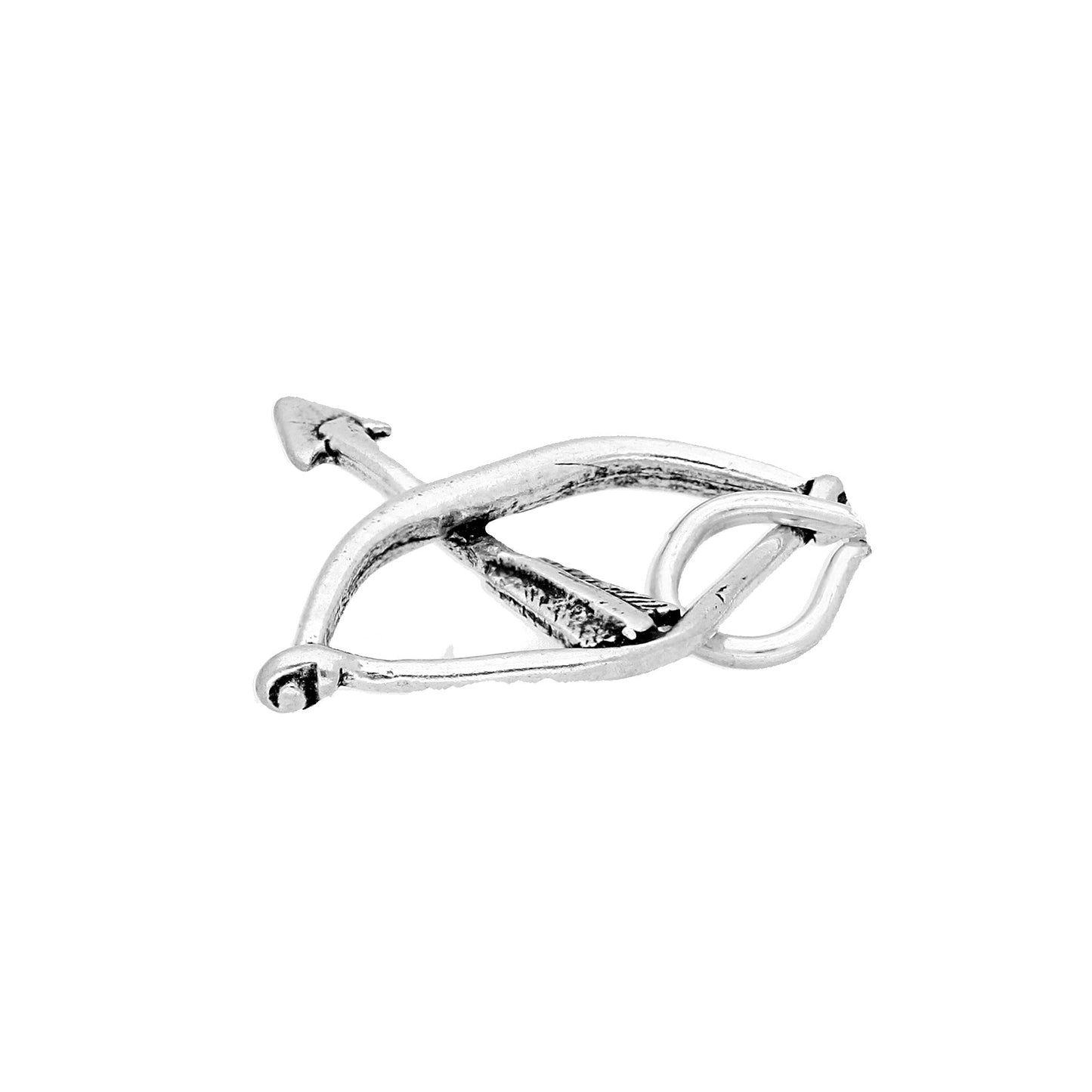 Sterling Silver Bow and Arrow Charm