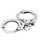 Sterling Silver Handcuffs Charm