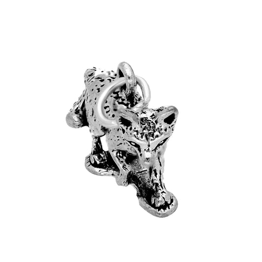 Sterling Silver Fox Charm