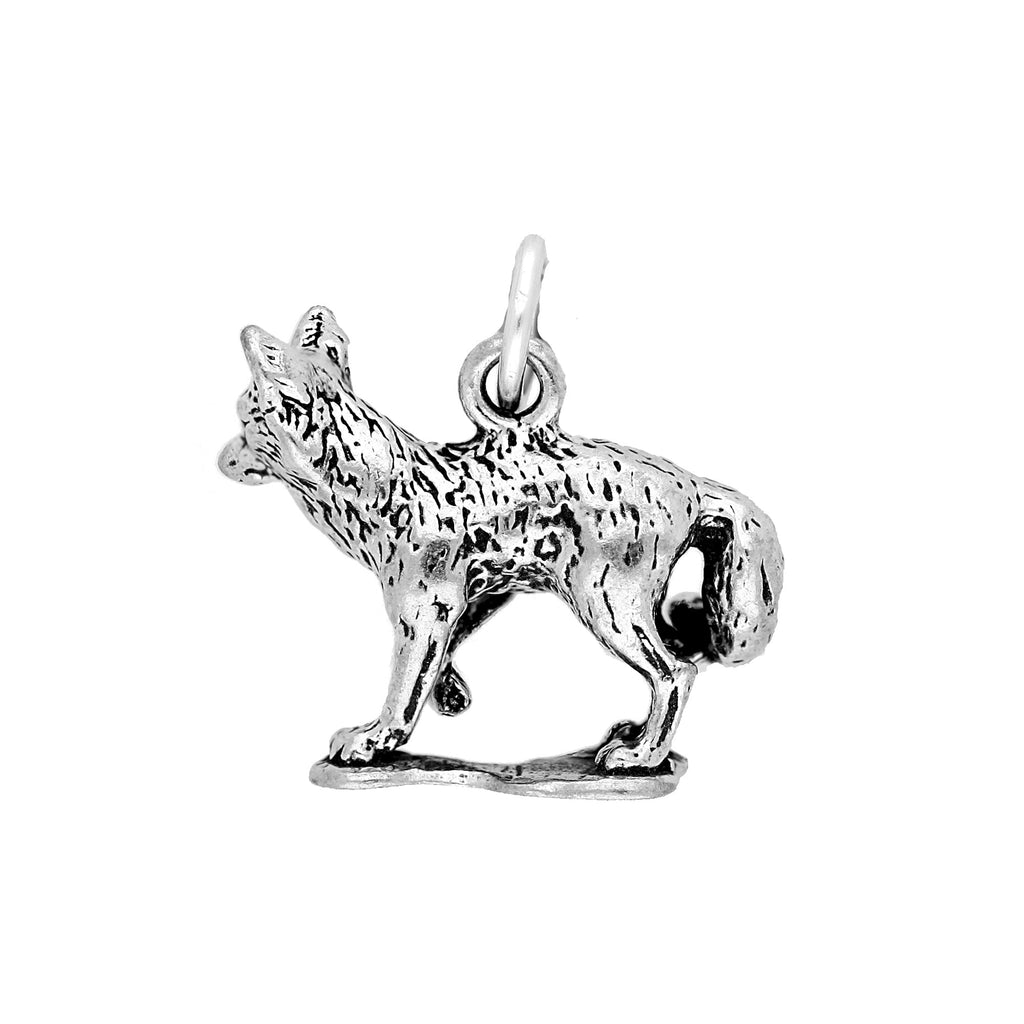 Sterling Silver Fox Charm