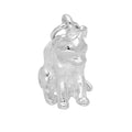 Sterling Silver Cat Charm