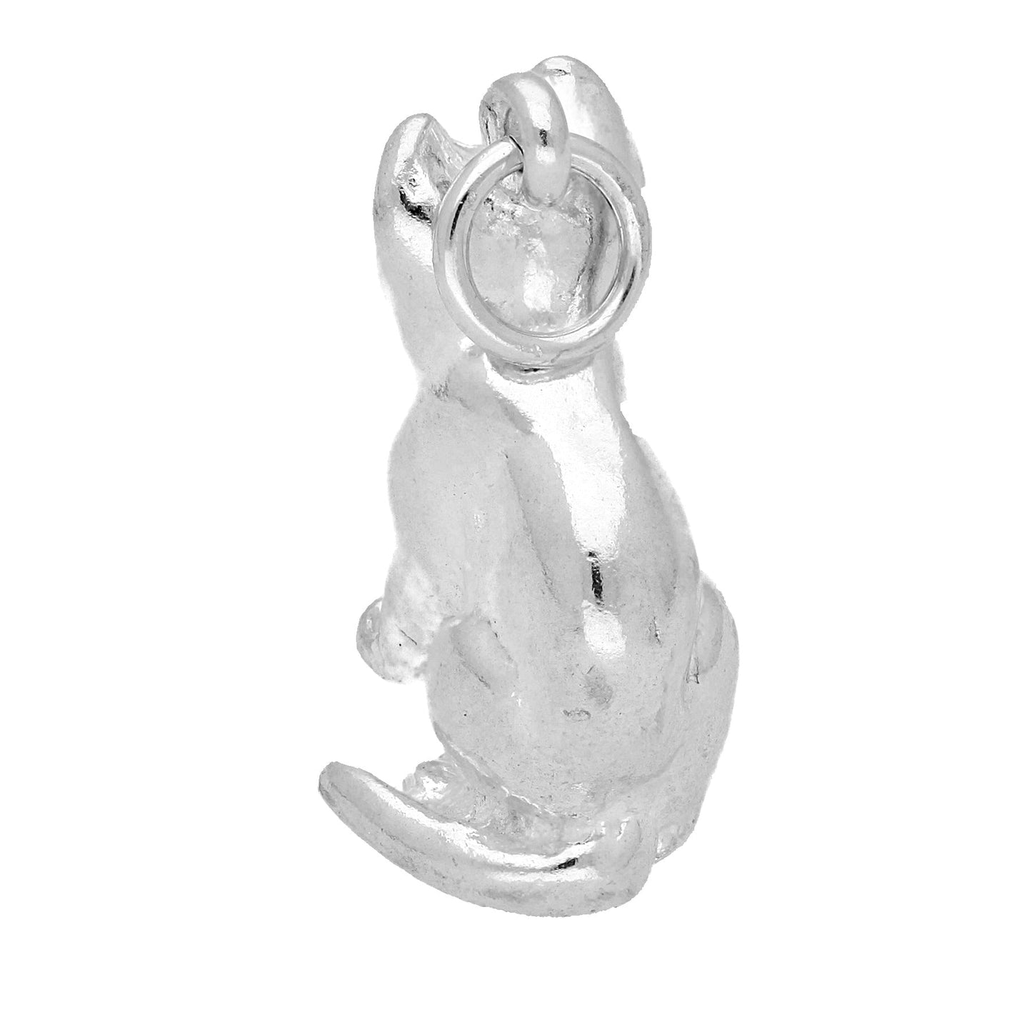 Sterling Silver Cat Charm
