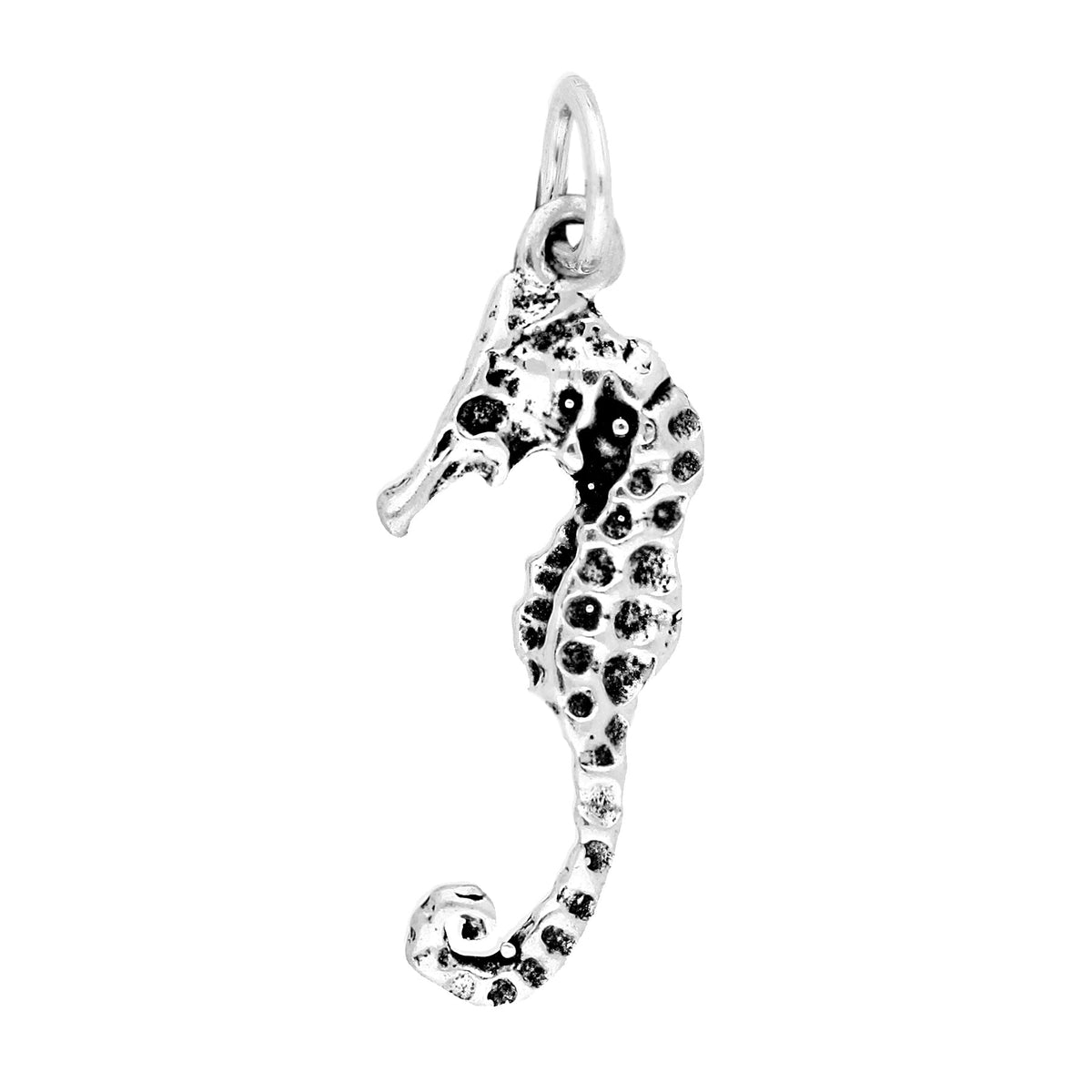 Sterling Silver Seahorse Charm