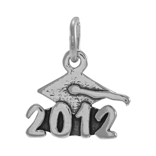 Sterling Silver Graduation 2012 Charm