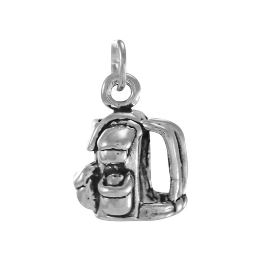 Sterling Silver Rucksack Charm