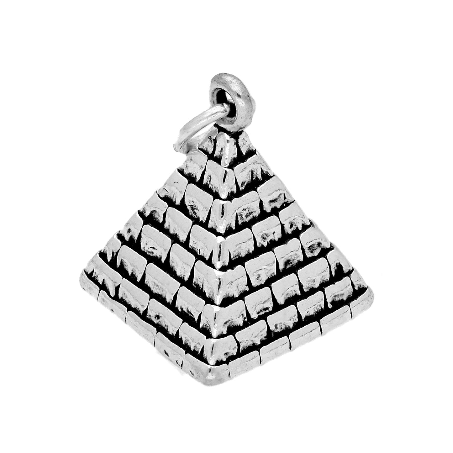 Sterling Silver Pyramid Charm