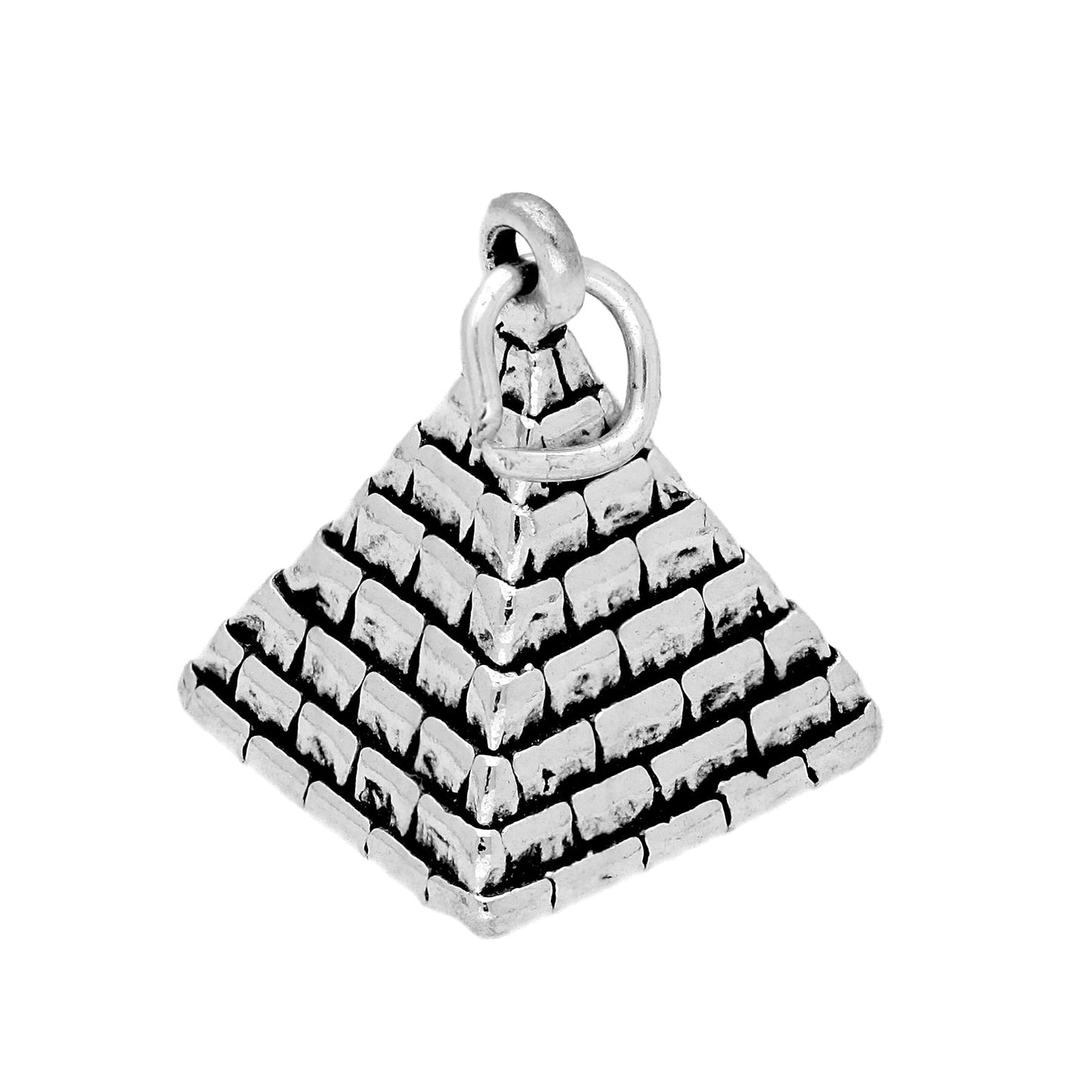 Sterling Silver Pyramid Charm